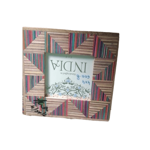 MDF & RESIN PHOTO FRAME MULTI COLOR (POLISH)